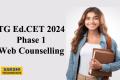 1st Phase Web Counselling for TG Ed.CET 2024 Admissions