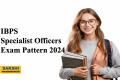 IBPS Specialist Officers Exam Pattern 2024  IBPS SO exam pattern details  IBPS SO exam pattern details  
