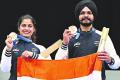 Manu Bhakar and Sarab Jyot Singh jodi won Bronze medal in shooting