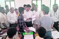 Ekalavya Gurukul Students complaint on hostel food and facilities to Collector