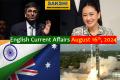 16th August, 2024 Current Affairs  generalknowledge questions with answers  