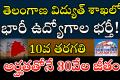 telangana electricity department jobs Telangana state power department recruitment  Telangana electricity department job vacancies Telangana electricity companies job recruitment  Large scale recruitment in Telangana power department 