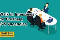 Walk-in Interviews for Freshers 