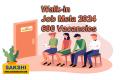 Walk-in Job Mela 2024 