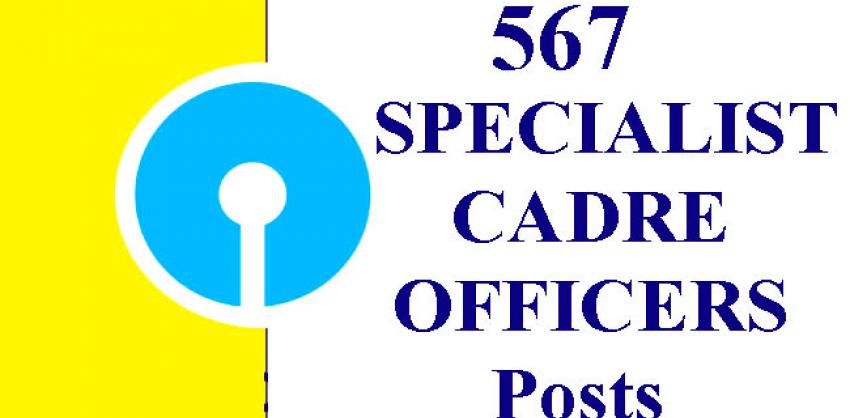 SBI Specialist Cadre Officers posts 