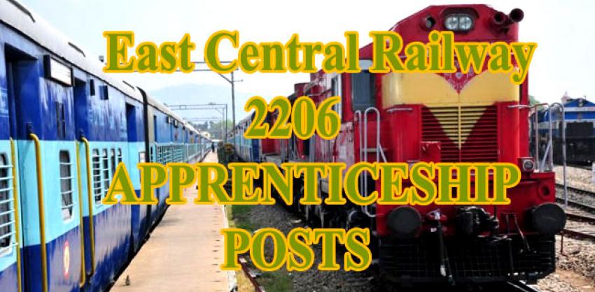 East Central Railway Apprenticeship Posts