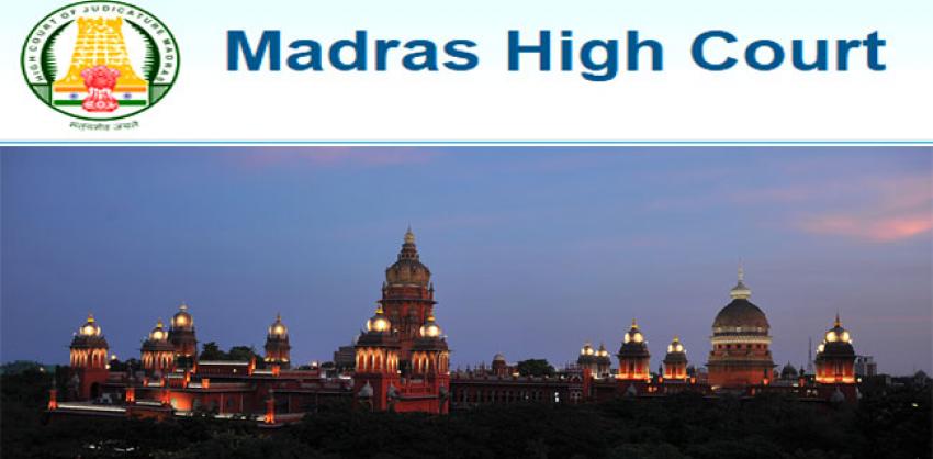 Madras High Court President and Member Posts