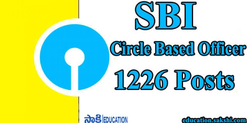 SBI Circle Based Officer eligibility and exam pattern