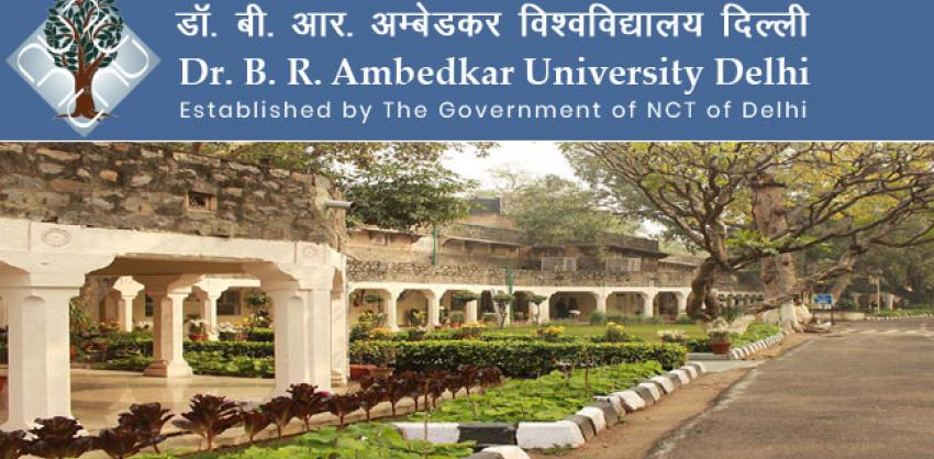 Dr BR Ambedkar University Delhi Notification 2022 For Various Posts