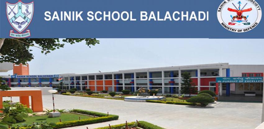 Sainik School Balachadi Notification 2022 Faculty Positions