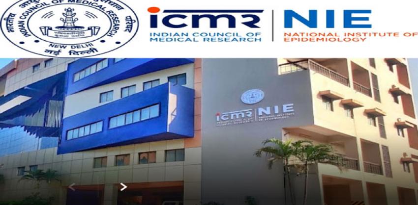 ICMR NIE Recruitment 2022 Various Posts