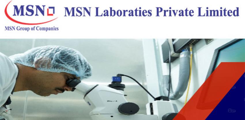 MSN Laboratories Private Limited Is Hiring Freshers
