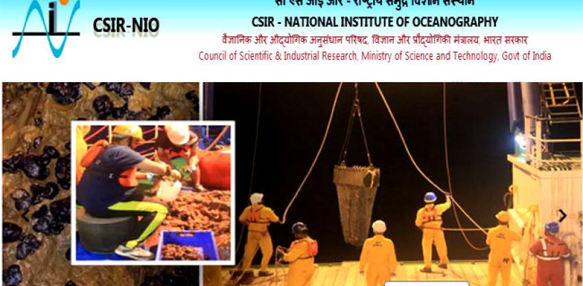 National Institute of Oceanography Recruitment 2022: Project Associate & Project Assistant