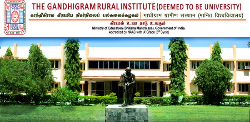 The Gandhigram Rural Institute Recruitment 2022 for Various Posts