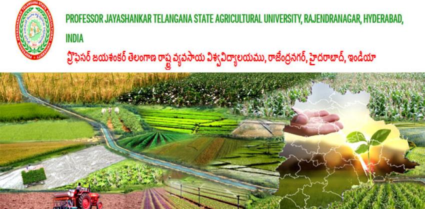 Professor Jayashankar Telangana State Agricultural University Recruitment 2022 Teaching Associate