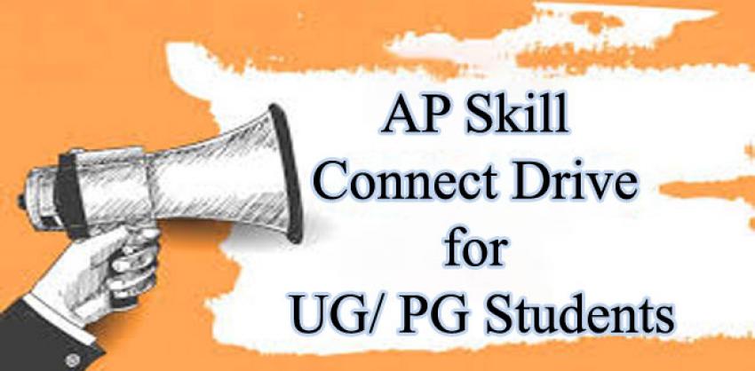 East Godavari District Skill Connect Drive for UG/ PG Students