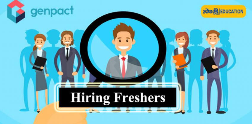 New Job Opening for Freshers in Genpact