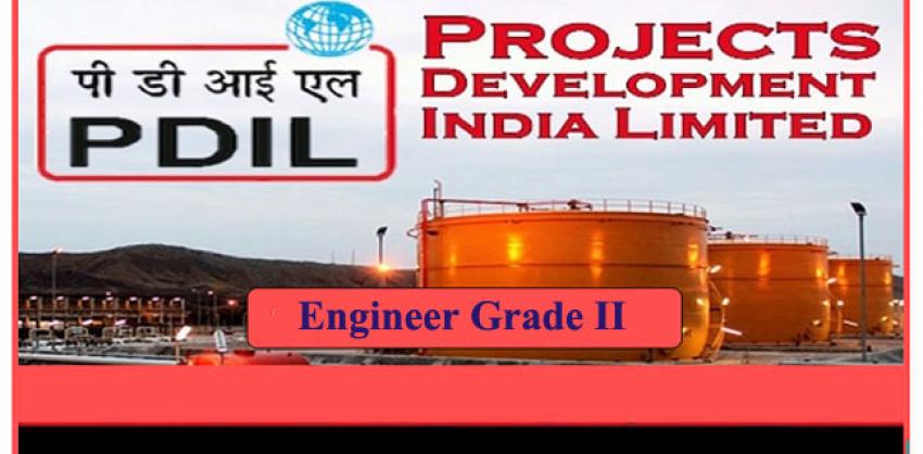 PDIL Recruitment 2022: Engineer Grade II