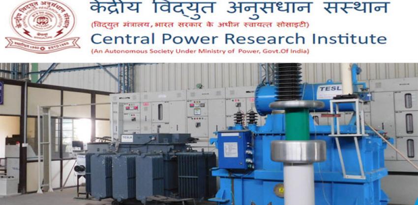 65 Jobs in Central Power Research Institute