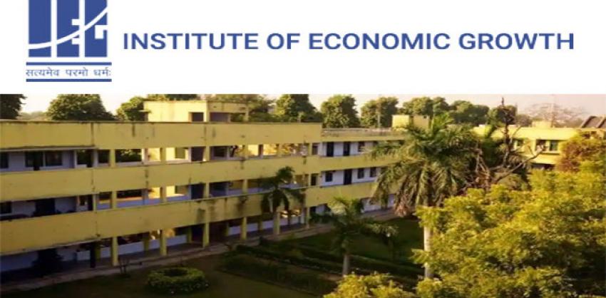 Institute of Economic Growth Recruitment 2022