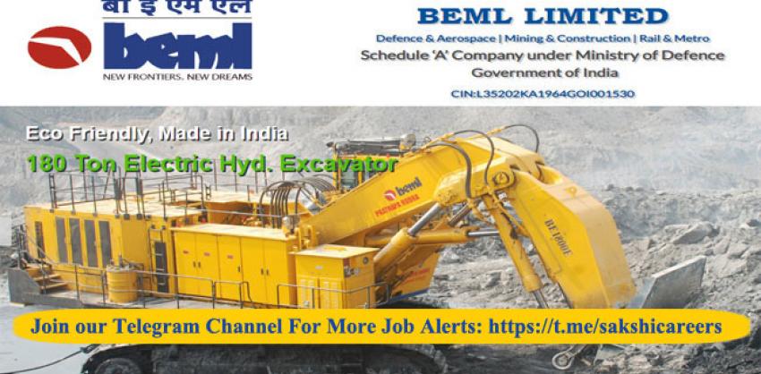 70 Jobs in BEML Limited