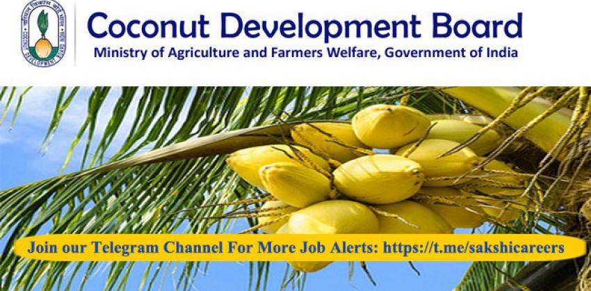 Coconut Development Board Recruitment 2022