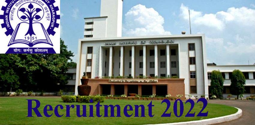 IIT Kharagpur Project Technical Assistant & Junior Project Assistant Notification 2022-23 out
