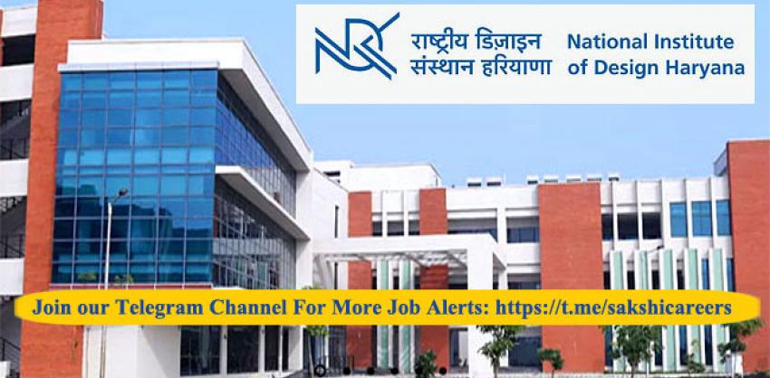 NID Haryana Rolling Faculty Recruitment Notification 2022 