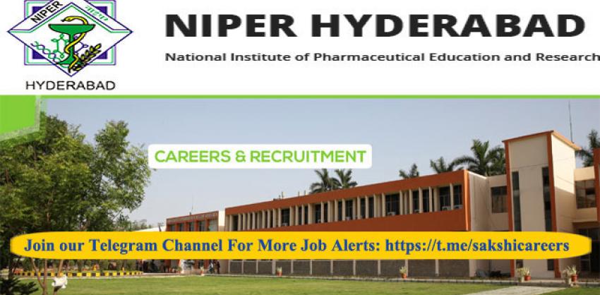 NIPER, Hyderabad Faculty Notification 2022