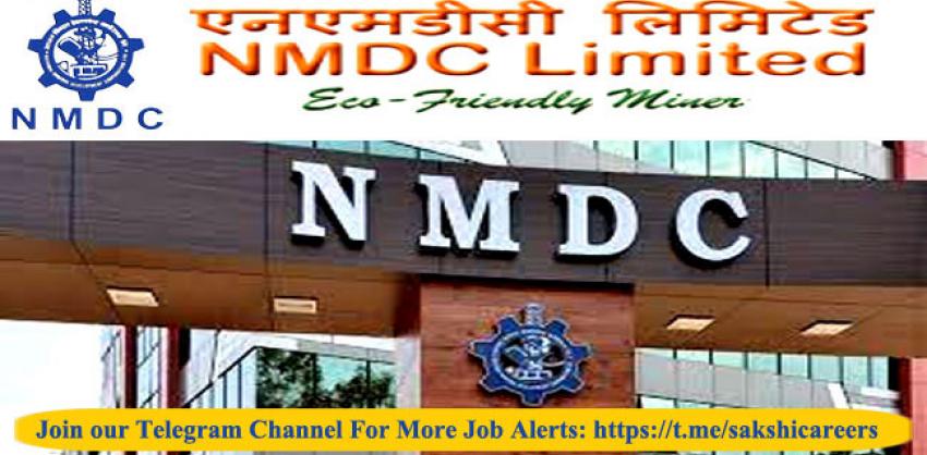 NMDC Limited Recruitment 2022 out