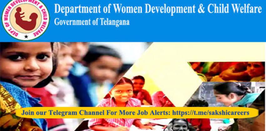 WDCW Telangana Various Posts Recruitment