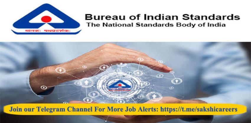 Bureau of Indian Standards Management Executives Notification 2022