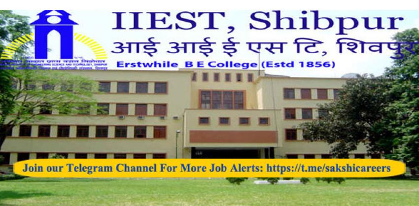 Walk-ins in IIEST, Shibpur for 49 Temporary Faculty Positions 