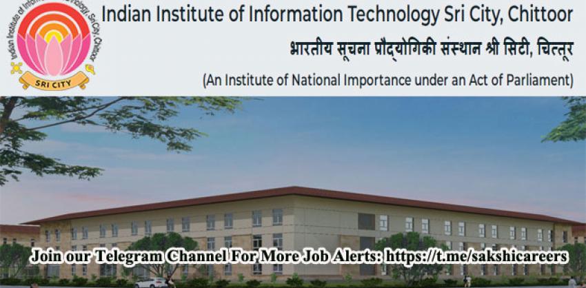 IIIT Chittoor Training and Placement Officer Recruitment 2022 