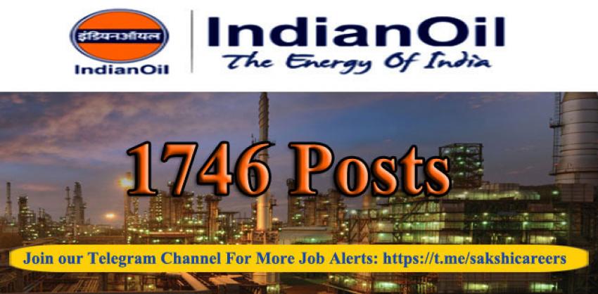 1746 Jobs in IOCL