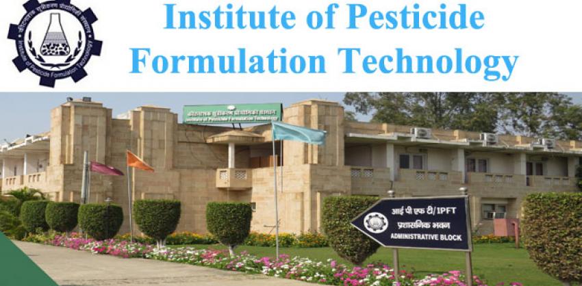 Walk-ins in Institute of Pesticide Formulation Technology