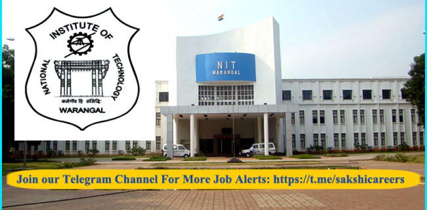 NIT Warangal Faculty Positions Recruitment 2022