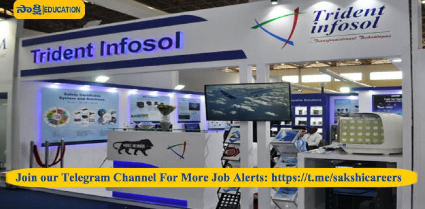 Trident Infosol Private Limited Apprenticeship Trainee Jobs