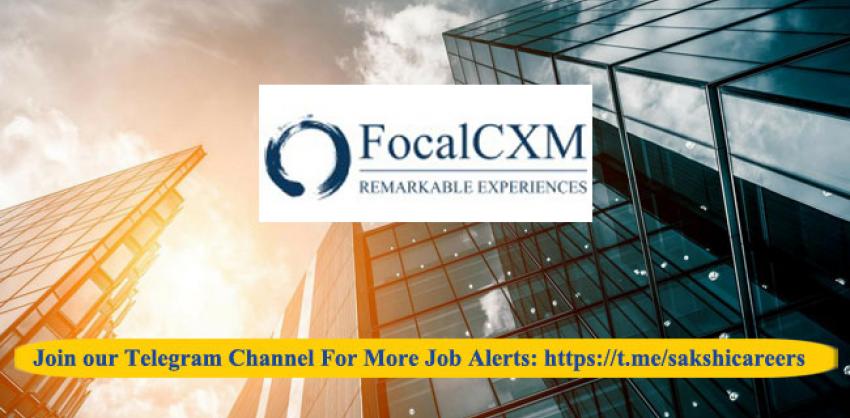 FOCALCXM Private Limited Hiring Associate Software Engineer