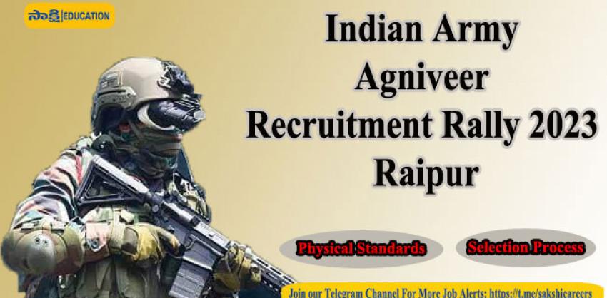 Indian Army Agniveer Recruitment Rally 2023, Raipur