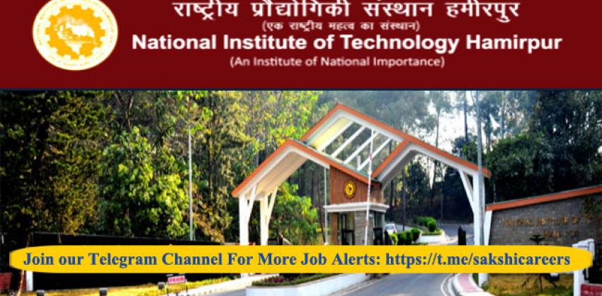 62 Faculty Jobs in NIT Hamirpur