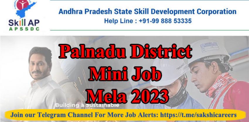 Palnadu District Mini Job Mela 2023