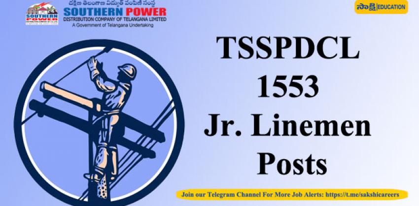 TSSPDCL To Recruit 1553 Junior Linemen