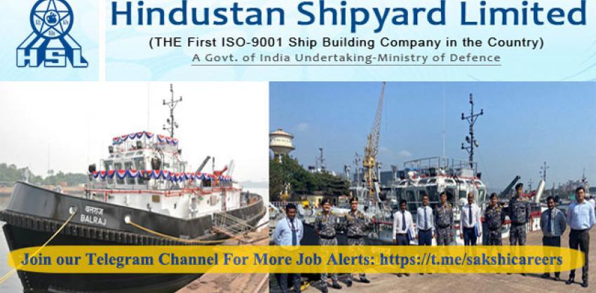 Managerial Posts at Hindustan Shipyard Limited