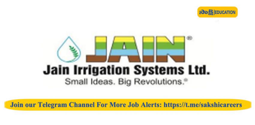 Apprentice Posts at Jain Irrigation Systems Limited
