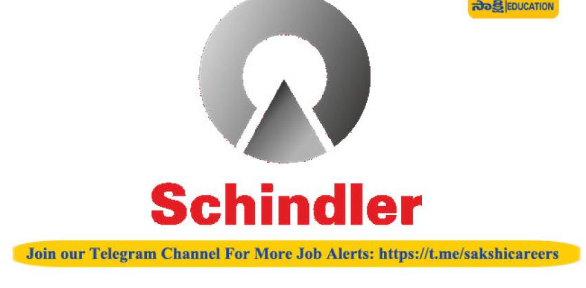Schindler Hiring Diploma Engineer Trainee