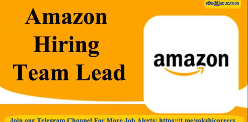 Amazon Hiring Team Lead