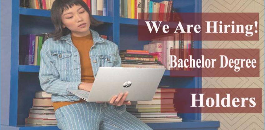 Job Opening for Bachelors Degree holders at HP