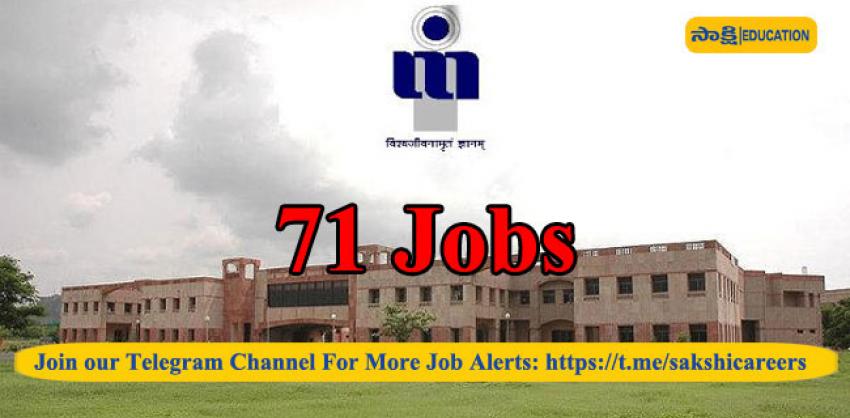 71 Jobs in IIITM, Gwalior