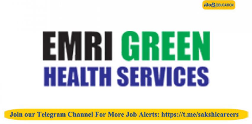 EMRI Green Health Services Recruiting Emergency Response Officer